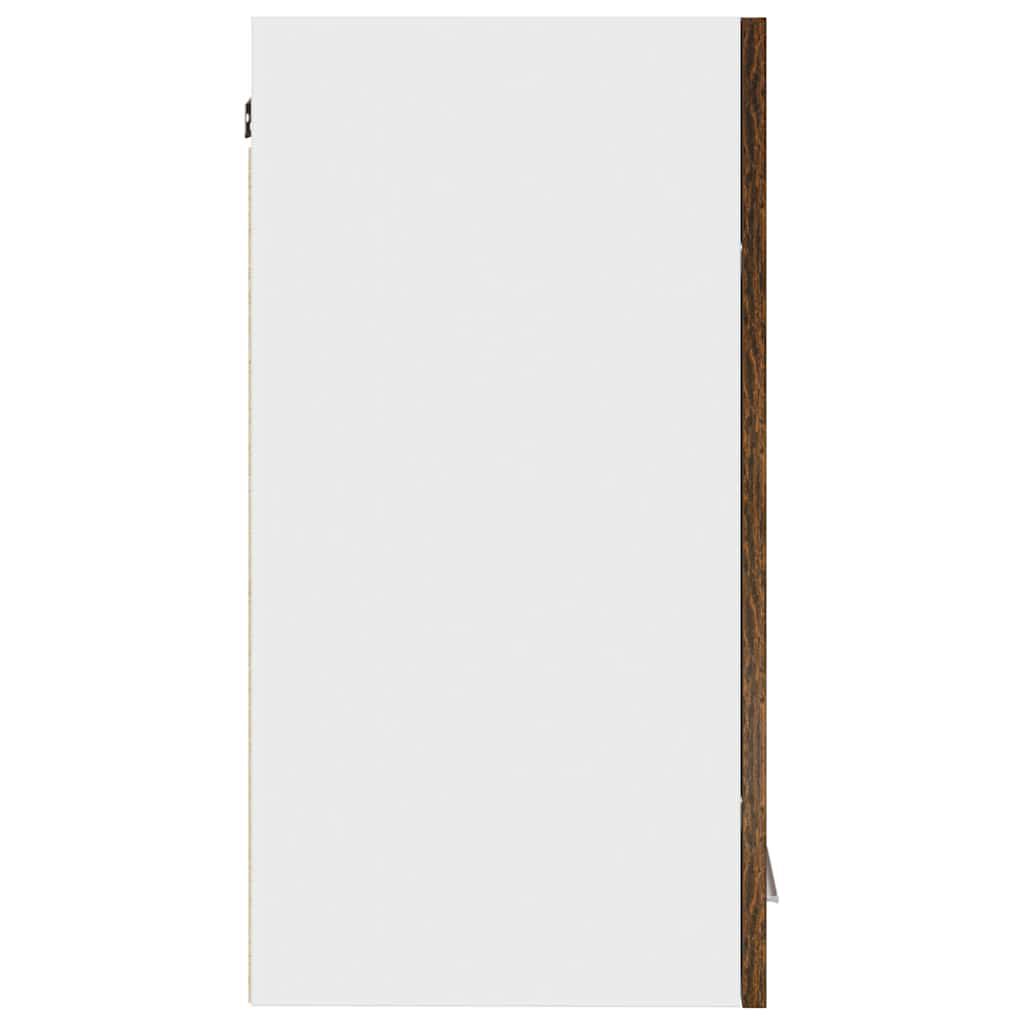 vidaXL Κρεμαστό Ντουλάπι Lyon Καπνιστή Δρυς 60x31x60εκ.