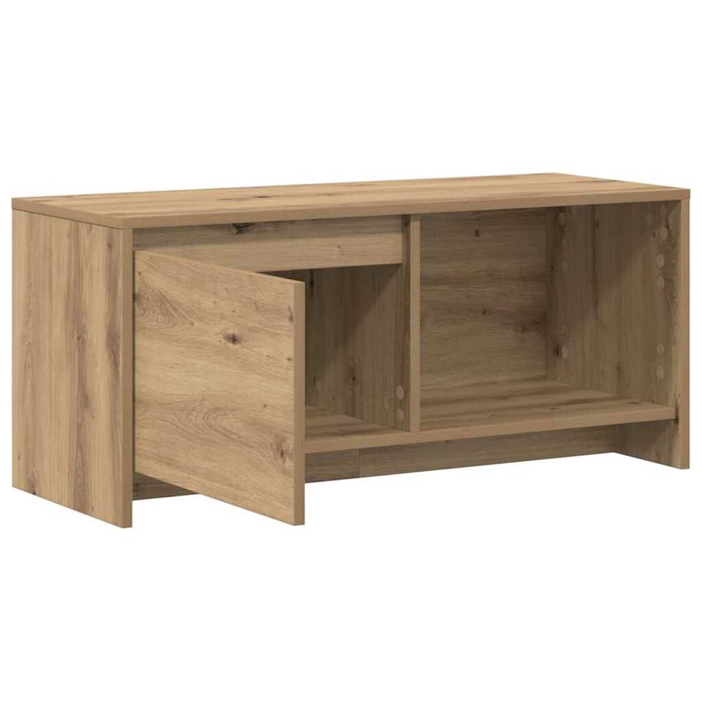 vidaXL Βάση TV artisan δρυς 90 x 35 x 40 εκ. Επεξεργασμένο ξύλο