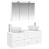 vidaXL &Sigma;&epsilon;&tau; &Epsilon;&pi;ί&pi;&lambda;&omega;&nu; &Mu;&pi;ά&nu;&iota;&omicron;&upsilon; 4 pcs &Lambda;&epsilon;&upsilon;&kappa;ό &Epsilon;&pi;&epsilon;&xi;&epsilon;&rho;&gamma;&alpha;&sigma;&mu;έ&nu;&omicron; &Xi;ύ&lambda;&omicron; &kappa;&alpha;&iota; &Gamma;&upsilon;&alpha;&lambda;ί