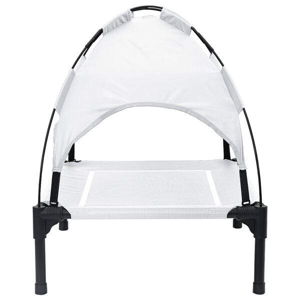 vidaXL Κρεβάτι Σκύλου Ασημί γκρι m Ατσάλι