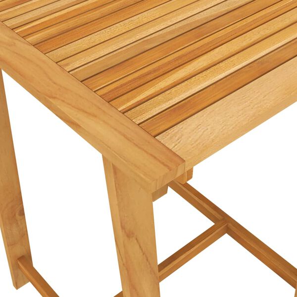 vidaXL Τραπέζι Μπαρ Κήπου 70 x 70 x 104 εκ. από Μασίφ Ξύλο Ακακίας