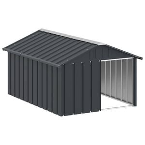 vidaXL &Sigma;&pi;&iota;&tau;ά&kappa;&iota; &Sigma;&kappa;ύ&lambda;&omicron;&upsilon; &Alpha;&nu;&theta;&rho;&alpha;&kappa;ί 116,5x153x81,5 &epsilon;&kappa;. &Gamma;&alpha;&lambda;&beta;&alpha;&nu;&iota;&sigma;&mu;έ&nu;&omicron; &Alpha;&tau;&sigma;ά&lambda;&iota;