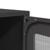 vidaXL Highboard Μαύρο 68x39x107 cm Ατσάλι