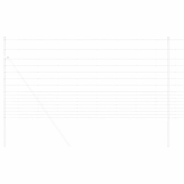 vidaXL Περίφραξη αγρού Ασημί 50 x 1,2 m Γαλβανισμένος χάλυβας