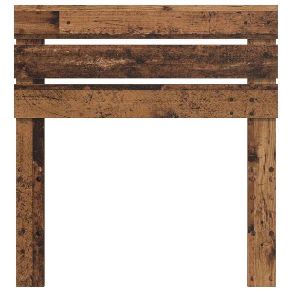 vidaXL Κεφαλάρι με κεφαλάρι Παλιό Ξύλο 75 cm Επεξεργασμένο ξύλο