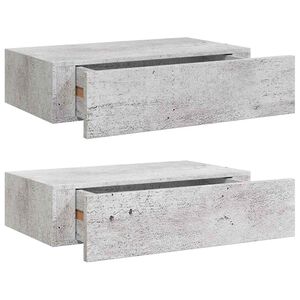 vidaXL &Rho;ά&phi;&iota;&alpha; &Tau;&omicron;ί&chi;&omicron;&upsilon; &Sigma;&upsilon;&rho;&tau;ά&rho;&iota;&alpha; 2 &tau;&epsilon;&mu;. &Gamma;&kappa;&rho;&iota; &Sigma;&kappa;&upsilon;&rho;. 40x23,5x10 &epsilon;&kappa; &alpha;&pi;ό MDF