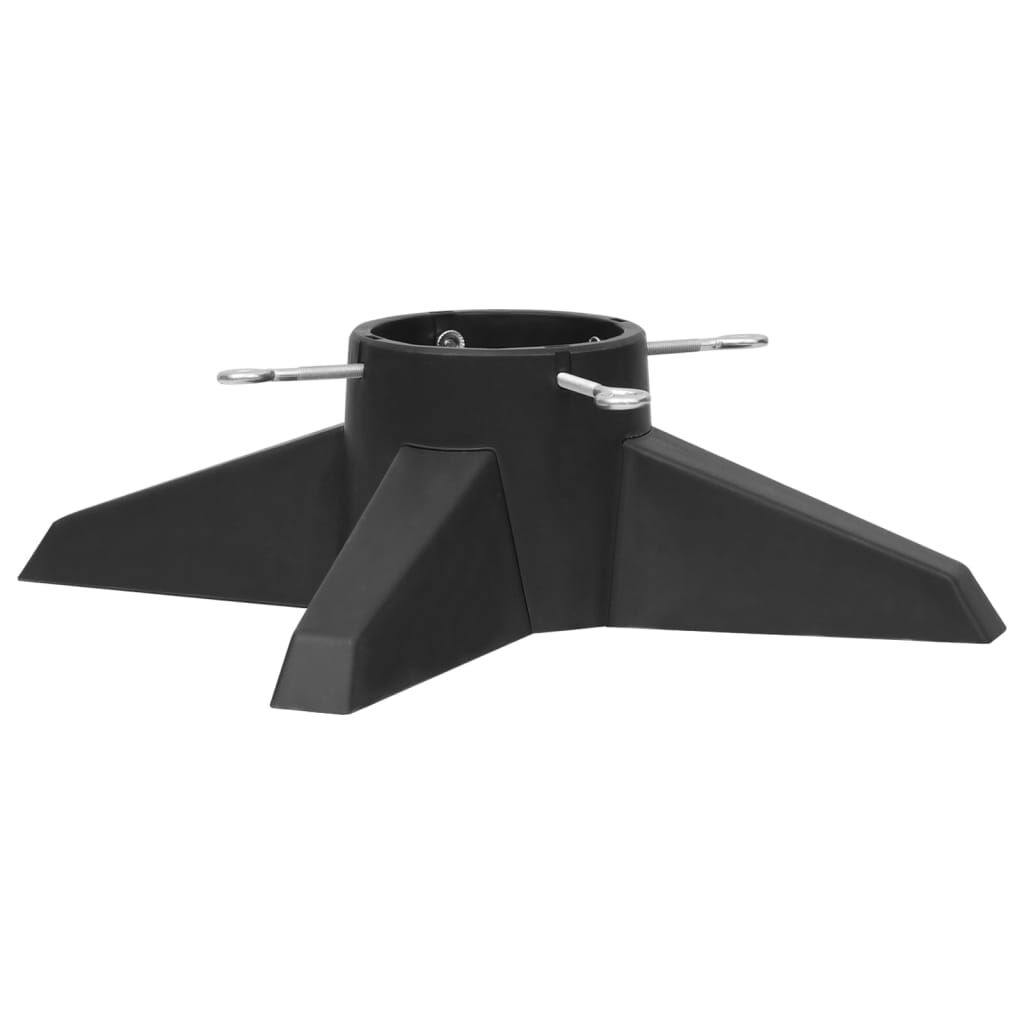 vidaXL Βάση Χριστουγεννιάτικου Δέντρου Γκρι 55,5 x 55,5 x 15 εκ.