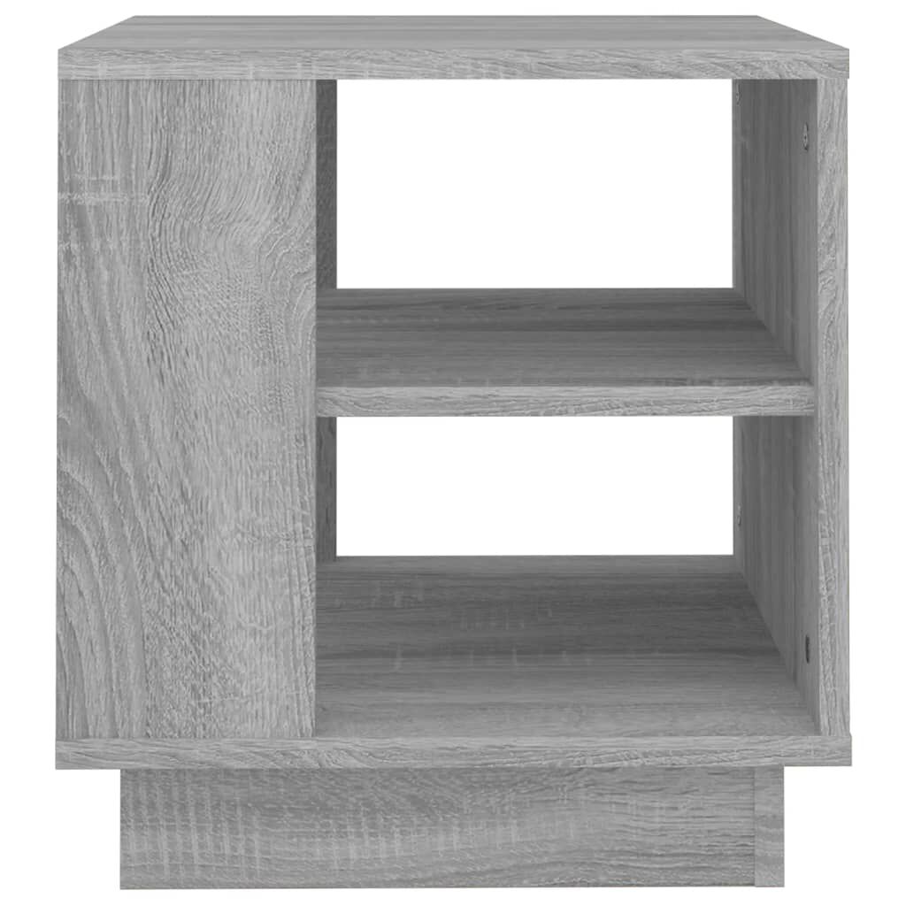 vidaXL Τραπεζάκι Σαλονιού Γκρι Sonoma 40x40x43 εκ. Επεξεργασμένο Ξύλο