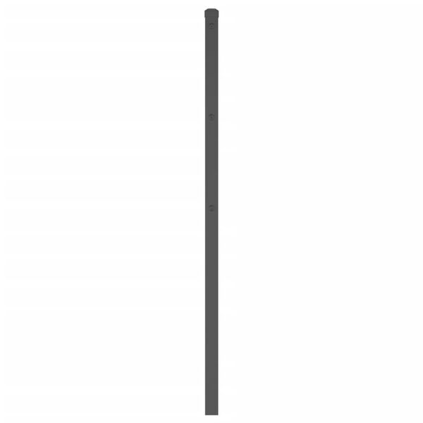 vidaXL Κεφαλάρι Μαύρο 200 εκ. Μεταλλικό