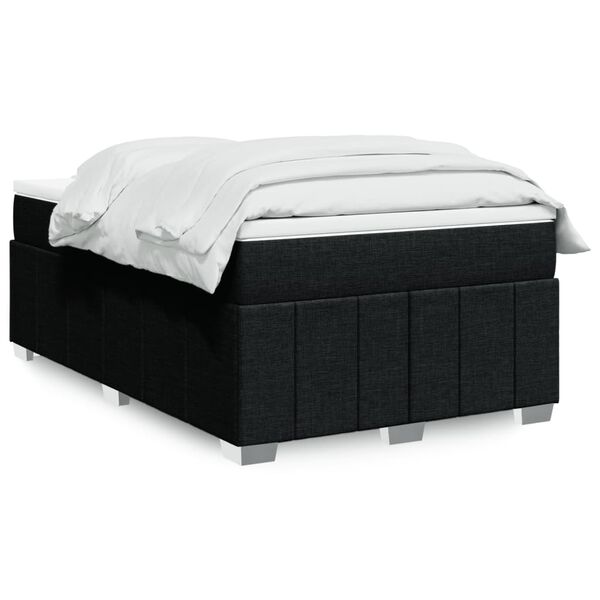 vidaXL &Kappa;&rho;&epsilon;&beta;ά&tau;&iota; Boxspring &mu;&epsilon; &Sigma;&tau;&rho;ώ&mu;&alpha; &Mu;&alpha;ύ&rho;&omicron; 120x200 &epsilon;&kappa;. &Upsilon;&phi;&alpha;&sigma;&mu;ά&tau;&iota;&nu;&omicron;