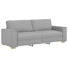 vidaXL Σετ Καναπέ με μαξιλάρι 3 pcs Γκρι 220 x 78 x 84 εκ. ύφασμα