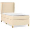 vidaXL &Kappa;&rho;&epsilon;&beta;ά&tau;&iota; Boxspring &mu;&epsilon; &Sigma;&tau;&rho;ώ&mu;&alpha; &Kappa;&rho;&epsilon;&mu; 80 x 200 &epsilon;&kappa;. &Upsilon;&phi;&alpha;&sigma;&mu;ά&tau;&iota;&nu;&omicron;