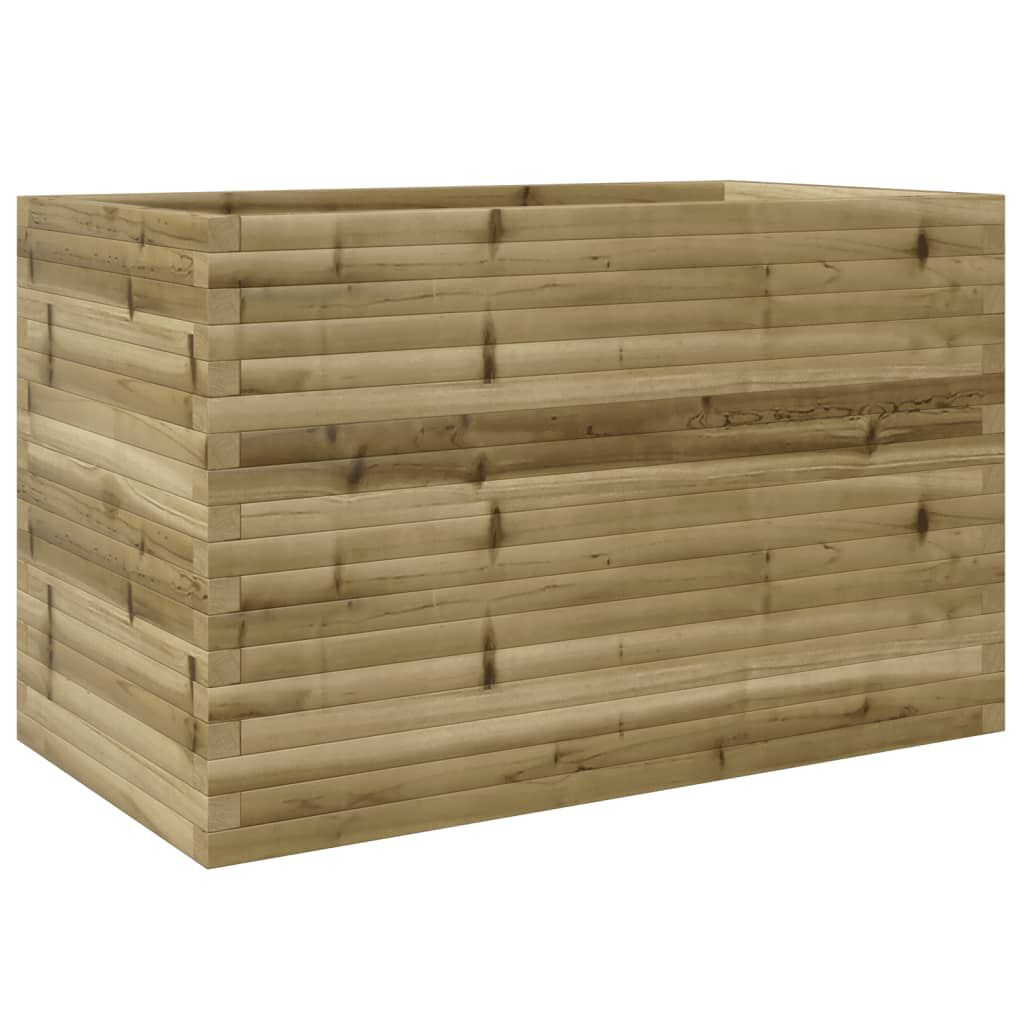 vidaXL Ζαρντινιέρα Κήπου 110x60x68,5 εκ. από Εμποτισμένο Ξύλο Πεύκου