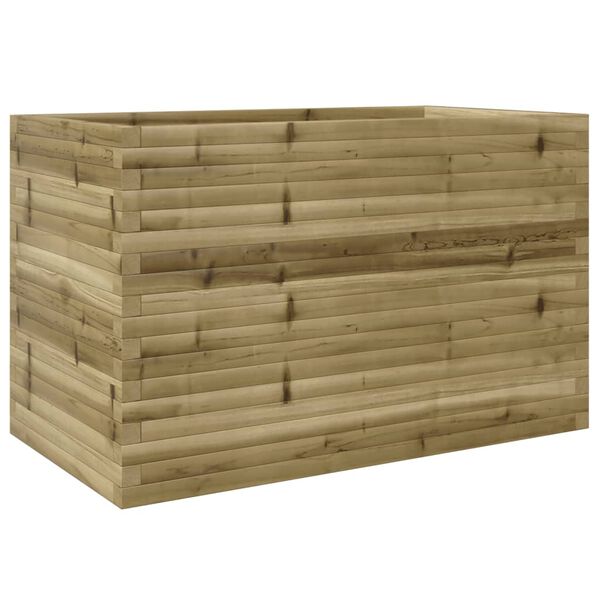 vidaXL Ζαρντινιέρα Κήπου 110x60x68,5 εκ. από Εμποτισμένο Ξύλο Πεύκου