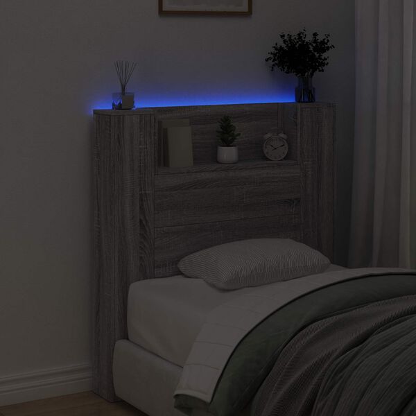 vidaXL &Kappa;&epsilon;&phi;&alpha;&lambda;ά&rho;&iota; &Gamma;&kappa;&rho;ί&zeta;&omicron; &Sigma;&omicron;&nu;&omicron;&mu;&alpha; 100 x 16,5 x 103,5 cm &Epsilon;&pi;&epsilon;&xi;&epsilon;&rho;&gamma;&alpha;&sigma;&mu;έ&nu;&omicron; &xi;ύ&lambda;&omicron;