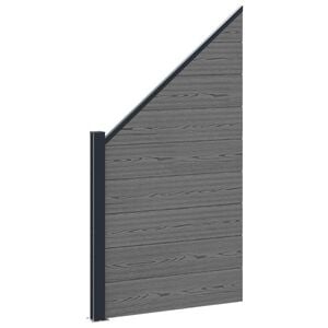 vidaXL &Sigma;&epsilon;&tau; &Phi;&rho;ά&chi;&tau;&eta; 95 x 180 &epsilon;&kappa;. WPC &kappa;&alpha;&iota; &Alpha;&lambda;&omicron;&upsilon;&mu;ί&nu;&iota;&omicron; &Gamma;&kappa;&rho;&iota;