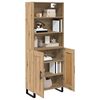 vidaXL Highboard Artisan Oak 69,5 x 34 x 180 &epsilon;&kappa;. &Epsilon;&pi;&epsilon;&xi;&epsilon;&rho;&gamma;&alpha;&sigma;&mu;έ&nu;&omicron; &xi;ύ&lambda;&omicron;