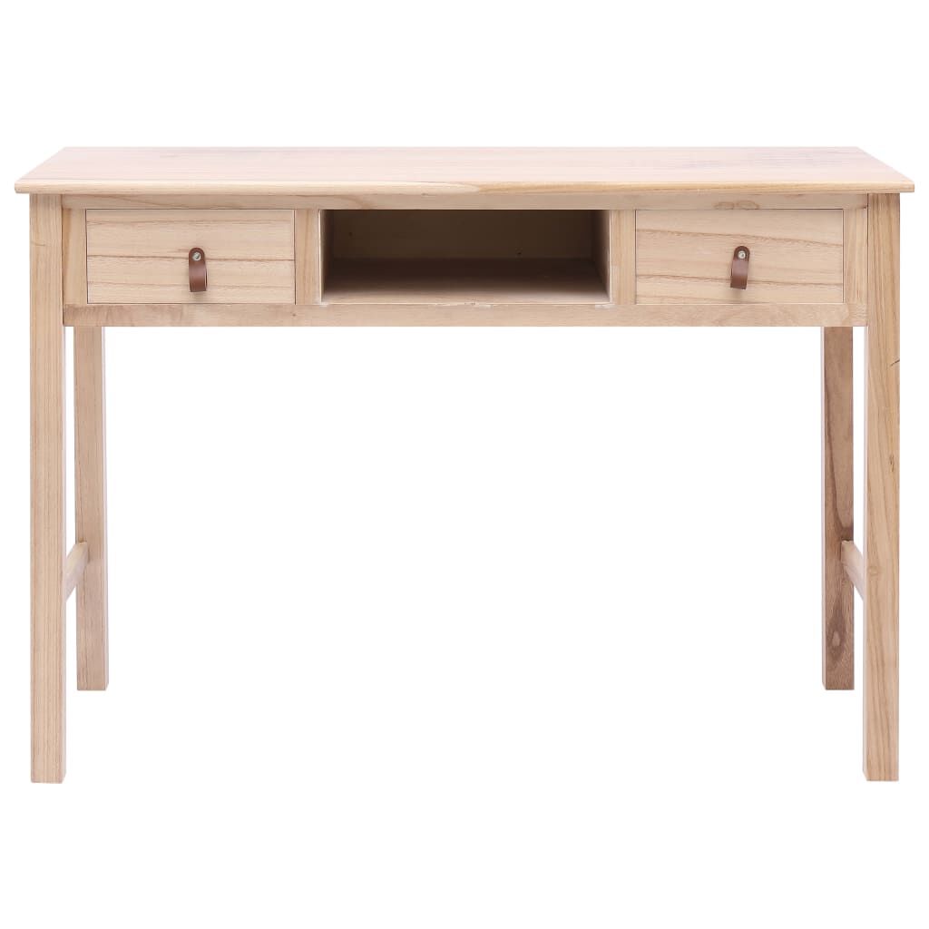 vidaXL Γραφείο Φυσικό Χρώμα 110 x 45 x 76 εκ. Ξύλινο