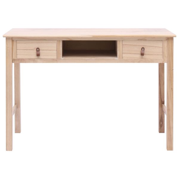 vidaXL Γραφείο Φυσικό Χρώμα 110 x 45 x 76 εκ. Ξύλινο