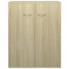 vidaXL Ντουλάπι Sonoma Δρυς 60 x 30 x 75 εκ. από Επεξ. Ξύλο
