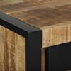 vidaXL End Table Καφέ 40 x 40 x 80 cm Μασίφ ακατέργαστο ξύλο μάνγκο