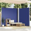 vidaXL Σκίαστρο Πλαϊνό Συρόμενο Μπλε 200 x 600 εκ.