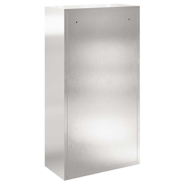 vidaXL Κουτί Ρίψης Πακέτων 44x22x82 cm Ανοξείδωτο Ατσάλι