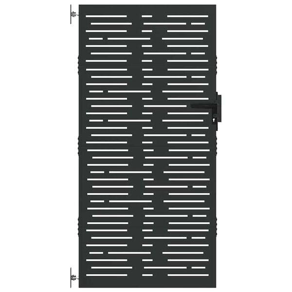 vidaXL Πόρτα Κήπου Τετράγωνη 85x175 εκ. από Ατσάλι Corten