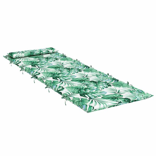 vidaXL Μαξιλάρι Ξαπλώστρας Σχ. Φύλλων 180x60x4 εκ. από Ύφασμα Oxford