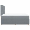 vidaXL &Kappa;&rho;&epsilon;&beta;ά&tau;&iota; Boxspring &mu;&epsilon; &Sigma;&tau;&rho;ώ&mu;&alpha; &Alpha;&nu;. &Pi;&rho;ά&sigma;&iota;&nu;&omicron; 160x200&epsilon;&kappa; &Upsilon;&phi;&alpha;&sigma;&mu;ά&tau;&iota;&nu;&omicron;