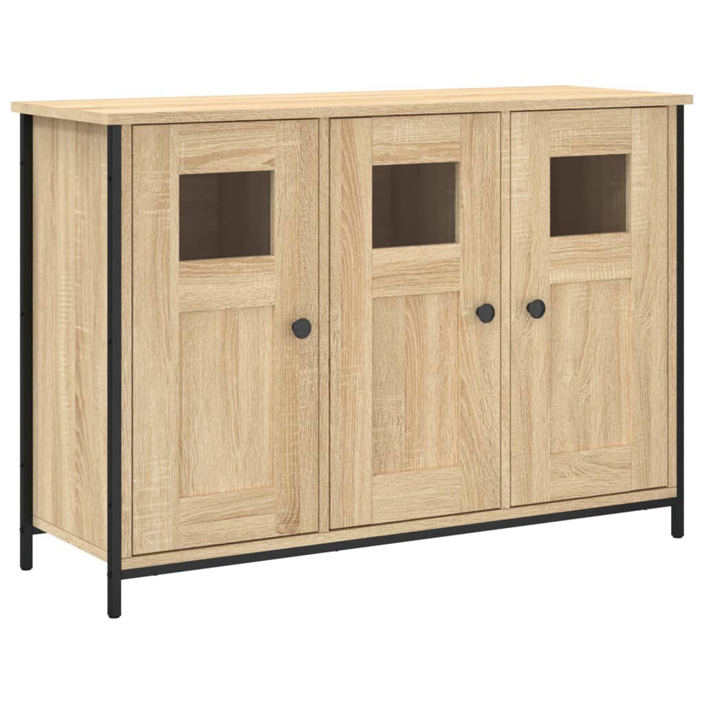 vidaXL Μπουφές Sonoma Δρυς 100 x 35 x 70 εκ. από Επεξεργασμένο Ξύλο