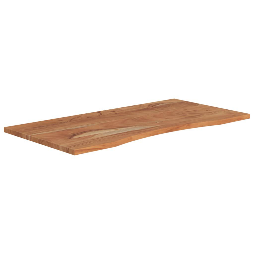 vidaXL Επιφάνεια Γραφείου Ορθογώνια 110x60x2,5 εκ. Μασίφ Ξύλο Ακακίας