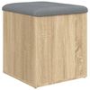 vidaXL Παγκάκι Αποθήκευσης Sonoma Δρυς 42x42x45 εκ. Επεξεργασμένο Ξύλο