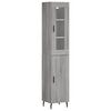 vidaXL &Mu;&pi;&omicron;&upsilon;&phi;έ&sigmaf; Sonoma &Gamma;&kappa;&rho;&iota; 34,5 x 34 x 180 &epsilon;&kappa;. &alpha;&pi;ό &Epsilon;&pi;&epsilon;&xi;&epsilon;&rho;&gamma;&alpha;&sigma;&mu;έ&nu;&omicron; &Xi;ύ&lambda;&omicron;