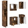 vidaXL Σετ Επίπλων Μπάνιου 5 pcs Καπνιστή δρυς 61 x 35 x 64 εκ.