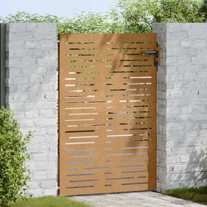 vidaXL &Pi;ό&rho;&tau;&alpha; &Kappa;ή&pi;&omicron;&upsilon; &Tau;&epsilon;&tau;&rho;ά&gamma;&omega;&nu;&eta; 85x150 &epsilon;&kappa;. &alpha;&pi;ό &Alpha;&tau;&sigma;ά&lambda;&iota; Corten