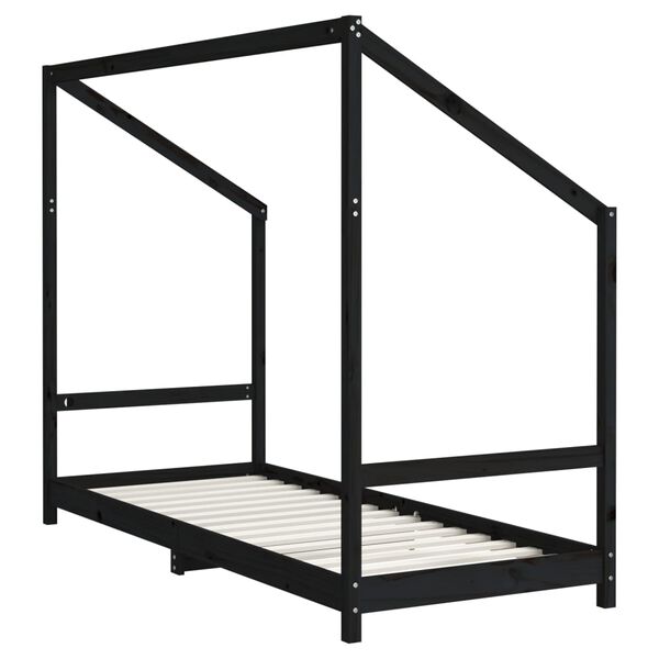 vidaXL Πλαίσιο Παιδικού Κρεβατιού 2x(80x200)εκ. Μασίφ Ξύλο Πεύκου