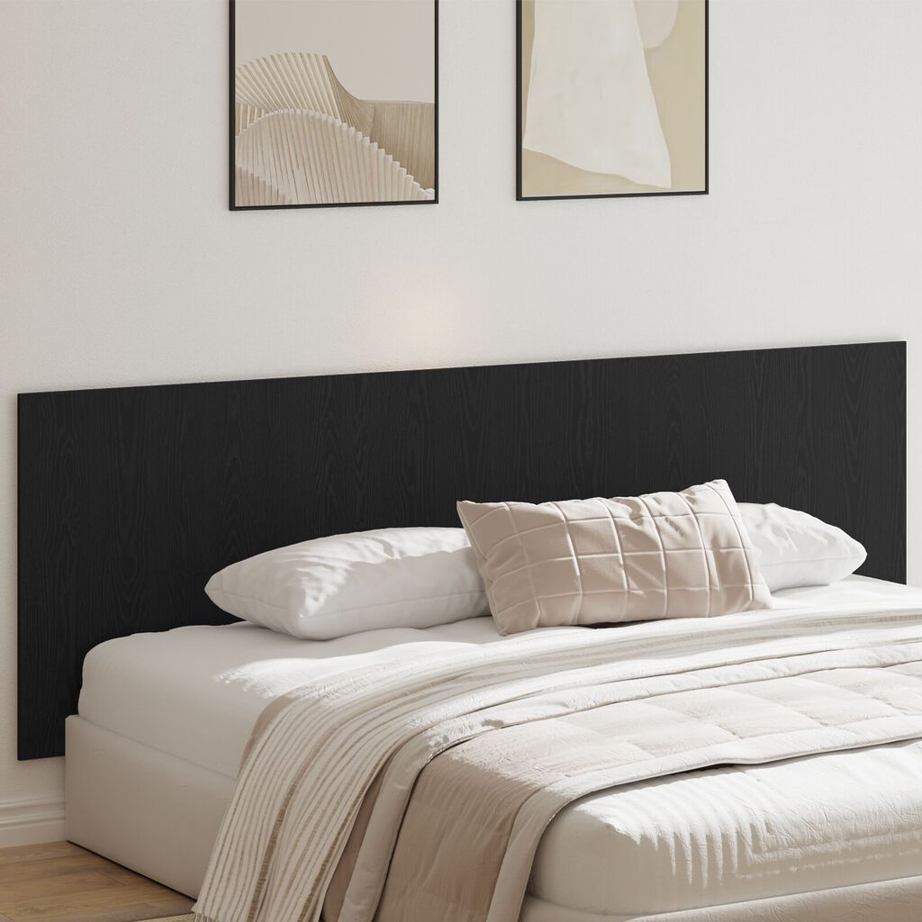 vidaXL Κεφαλάρι Μαύρης Δρυός 240x1.5x80 εκ. Κατασκευασμένο από Επεξεργασμένο Ξύλο