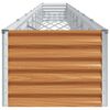 vidaXL Υπερυψωμένη Ζαρντινιέρα 775 x 50 x 36 εκ. Επικαλυμμένος Χάλυβας