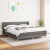 vidaXL &Kappa;&rho;&epsilon;&beta;ά&tau;&iota; Boxspring &mu;&epsilon; &Sigma;&tau;&rho;ώ&mu;&alpha; &Sigma;&kappa;&omicron;ύ&rho;&omicron; &Gamma;&kappa;&rho;&iota; 160x200 &epsilon;&kappa; &Upsilon;&phi;&alpha;&sigma;&mu;ά&tau;&iota;&nu;&omicron;