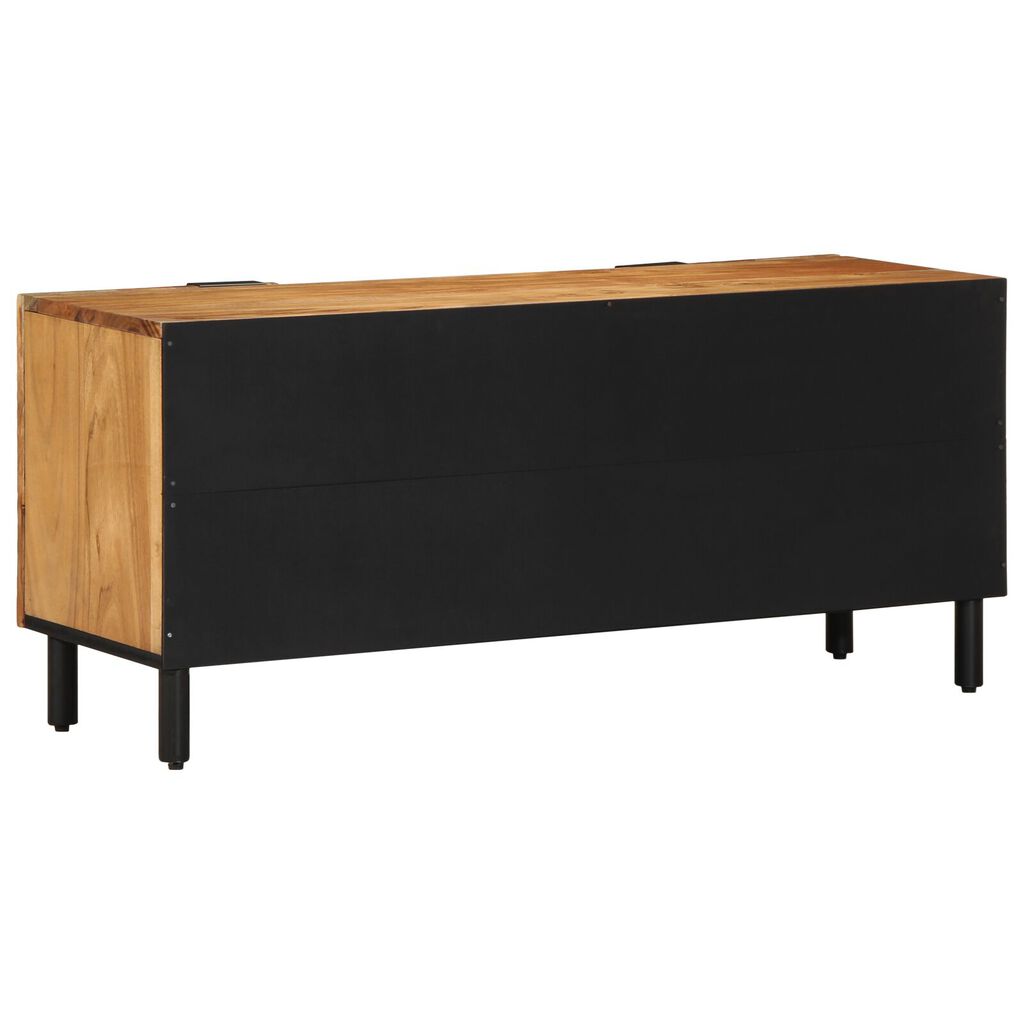vidaXL Ντουλάπι τηλεόρασης 105x33,5x46 εκ. Μασίφ ξύλο ακακίας