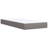 vidaXL &Kappa;&rho;&epsilon;&beta;ά&tau;&iota; Boxspring &mu;&epsilon; &Sigma;&tau;&rho;ώ&mu;&alpha; Taupe 80x200 &epsilon;&kappa;. &Upsilon;&phi;&alpha;&sigma;&mu;ά&tau;&iota;&nu;&omicron;