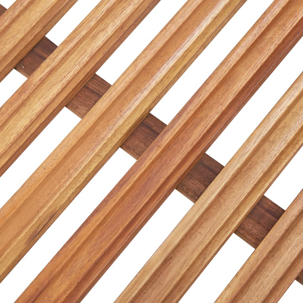 vidaXL Πατάκια Μπάνιου 2 τεμ. 56 x 37 εκ. από Μασίφ Ξύλο Ακακίας