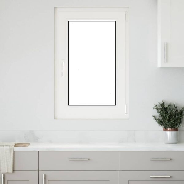 vidaXL Παράθυρο Υπογείου "RISOR" 60x80 εκ. Ανακλινόμενο & Περιστρεφόμενο DIN Αριστερό Ανθρακί