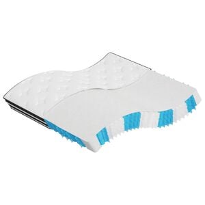 vidaXL Στρώμα με Pocket Springs Μεσαία Σκληρότητα 180 x 200 εκ.