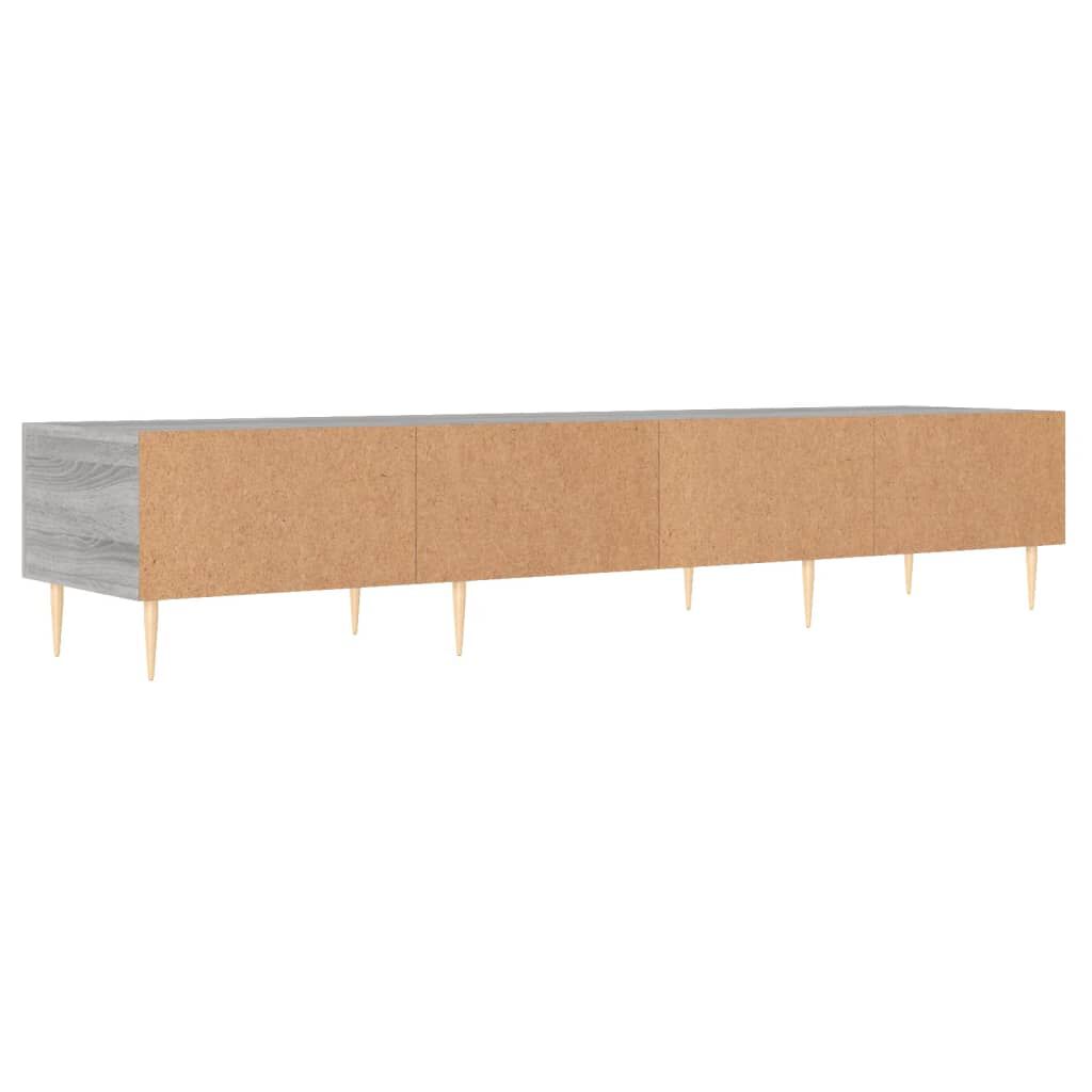 vidaXL Έπιπλο Τηλεόρασης Γκρι Sonoma 150 x 36 x 30 εκ. Επεξεργ. Ξύλο