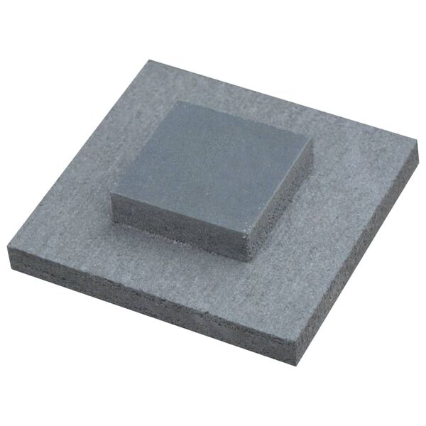 vidaXL Πάνελ Περίφραξης με 2 Στύλους Γκρι 180 x 180 εκ. από WPC