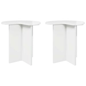 vidaXL &Tau;&rho;&alpha;&pi;&epsilon;&zeta;ά&kappa;&iota; &Pi;&lambda;&epsilon;&upsilon;&rho;ά&sigmaf; 2 pcs &Gamma;&upsilon;&alpha;&lambda;&iota;&sigma;&tau;&epsilon;&rho;ό &Lambda;&epsilon;&upsilon;&kappa;ό &Oslash; 39 x 38 &epsilon;&kappa;