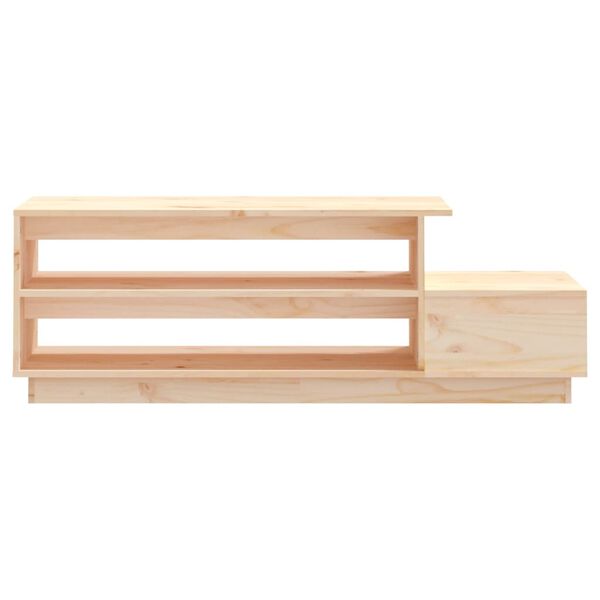 vidaXL Τραπεζάκι Σαλονιού 120 x 50 x 40,5 εκ. από Μασίφ Ξύλο Πεύκου