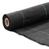 vidaXL Μεμβράνη Εδαφοκάλυψης Μαύρη 2x150 μ. από Πολυπροπυλένιο